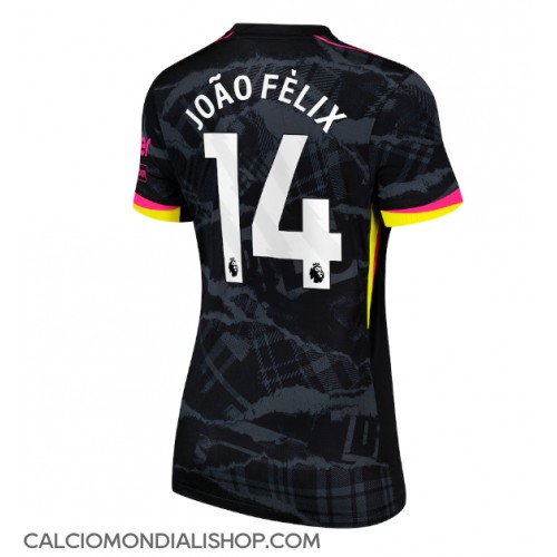 Maglie da calcio Chelsea Joao Felix #14 Terza Maglia Femminile 2024-25 Manica Corta